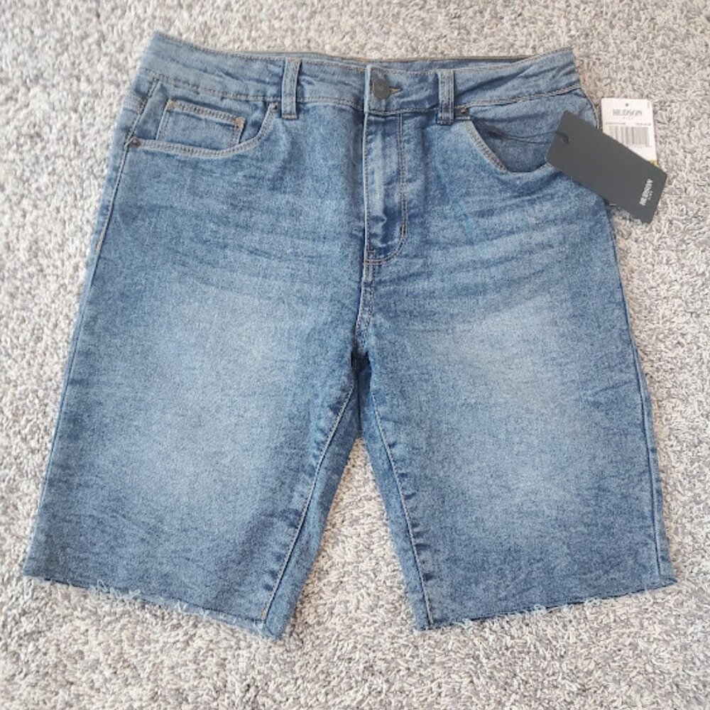 Girls Hudson Bermuda  Jeans Shorts,  L/14/XS